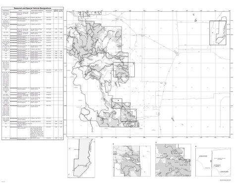 Rio Grande NF - Conejos Peak Ranger District (East Half) - MVUM Preview 1