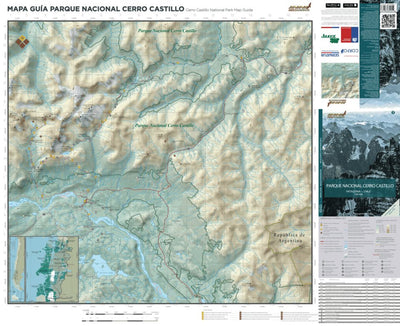 Parque Nacional Cerro Castillo - Mapa Guía Andeshandbook Preview 2