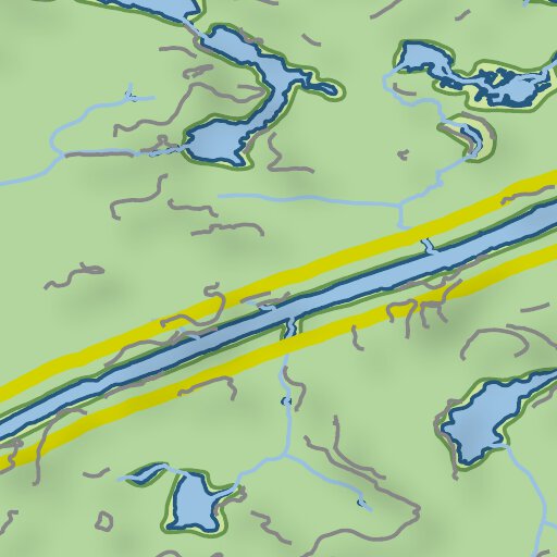 Ontario Nature Reserve: Ogoki River Part 2 Map by Xavier Maps | Avenza Maps
