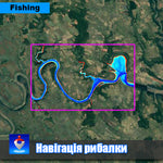 Дністровське водосховище (Бакота). Карта глибин. Preview 1