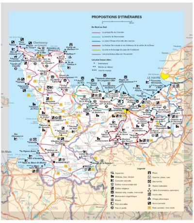 Calvados, Manche - Propositions D'itinéraires Preview 1