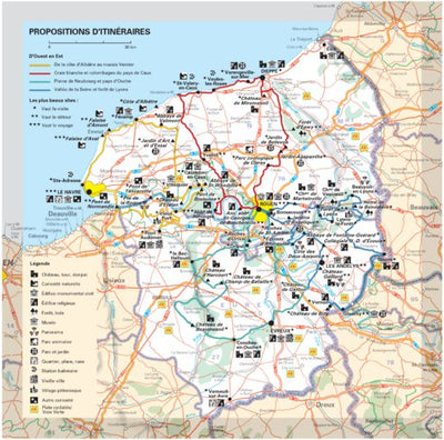 Eure, Seine-Maritime - Propositions D'itinéraires Preview 1