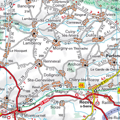 Aisne, Ardennes, Marne - Main Recto Preview 2