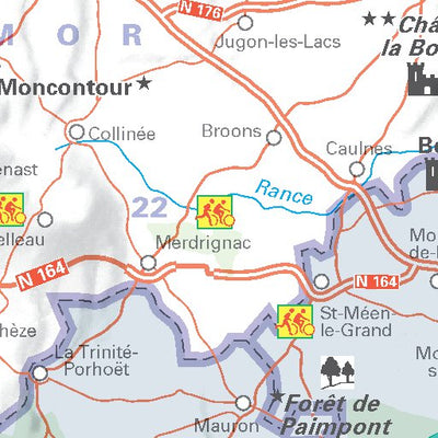 Côtes D'Armor, Ille-Et-Vilaine - Propositions D'itinéraires Verso Preview 2