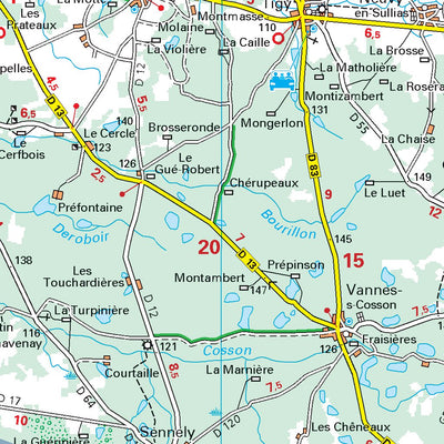 Loiret, Loir-Et-Cher - Main Verso Preview 2