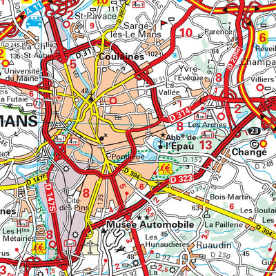 Mayenne, Orne, Sarthe - Main Verso Preview 3