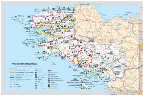 Finistère, Morbihan - Propositions D'itinéraires Preview 1