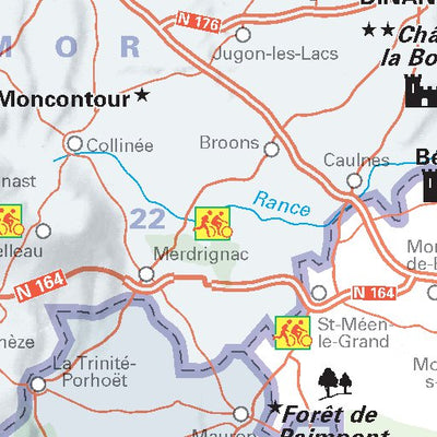 Côtes D'Armor, Ille-Et-Vilaine - Propositions D'itinéraires Recto Preview 2