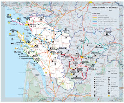 Charente, Charente-Maritime - Propositions D'itinéraires Recto Preview 1