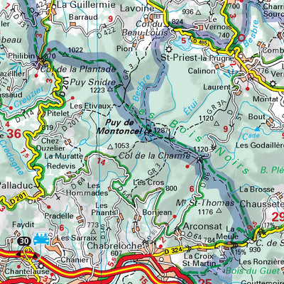 Allier, Puy-De-Dôme - Main Recto Preview 3