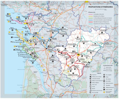 Charente, Charente-Maritime - Propositions D'itinéraires Verso Preview 1