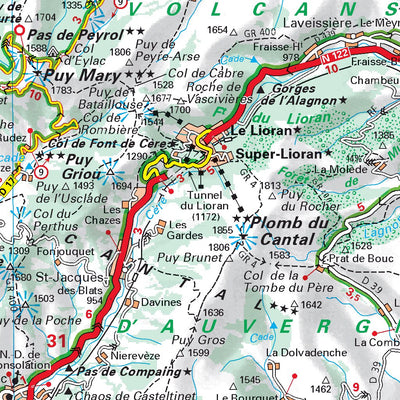 Cantal, Lozère - Main Recto Preview 3