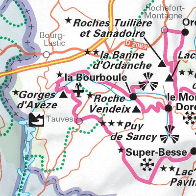 Allier, Puy-De-Dôme - Propositions D'itinéraires Recto Preview 3