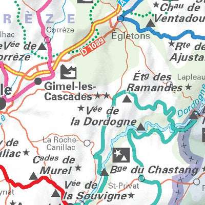 Corrèze, Dordogne - Propositions D'itinéraires Verso Preview 3