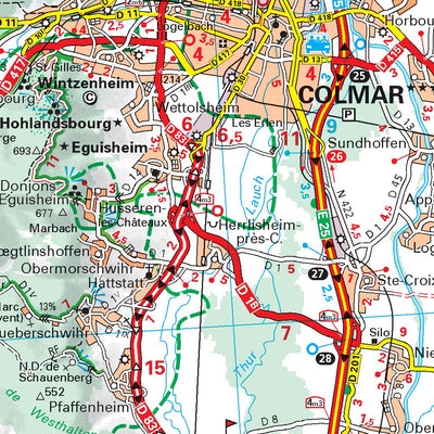 Bas-Rhin, Haut-Rhin, Territoire De Belfort - Main Verso Preview 2