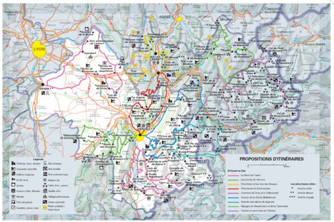 Isère, Savoie - Propositions D'itinéraires Verso Preview 1