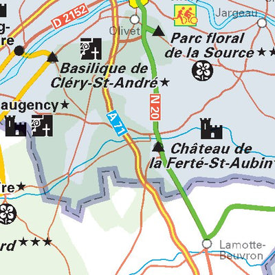 Loiret, Loir-Et-Cher - Propositions D'itinéraires Recto Preview 2