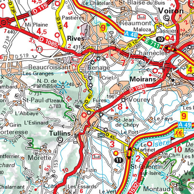 Isère, Savoie - Main Verso Preview 2