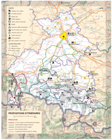 Ariège, Haute-Garonne - Propositions D'itinéraires Preview 1