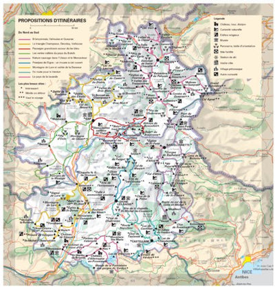 Alpes-De-Haute-Provence, Hautes-Alpes - Propositions D'itinéraires Preview 1
