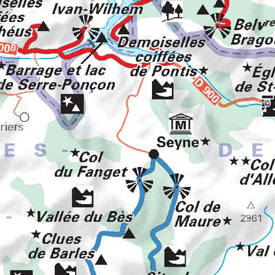 Alpes-De-Haute-Provence, Hautes-Alpes - Propositions D'itinéraires Preview 2
