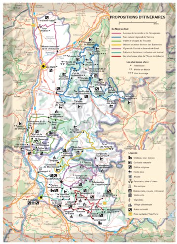 Drôme, Vaucluse - Propositions D'itinéraires Preview 1