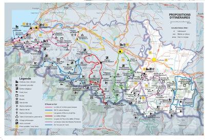 Hautes-Pyrénées, Pyrénées Atlantiques - Propositions D'itinéraires Recto Preview 1