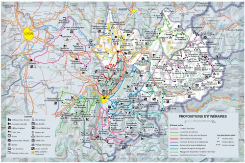 Isère, Savoie - Propositions D'itinéraires Recto Preview 1