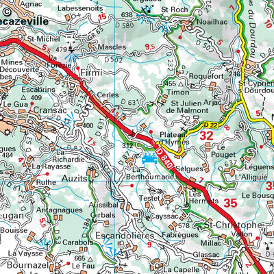 Aveyron, Tarn - Main Recto Preview 2