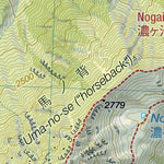 Kiso-Komagatake 木曽駒ヶ岳 Hiking Map (Chubu, Japan) 1:25,000 Preview 2