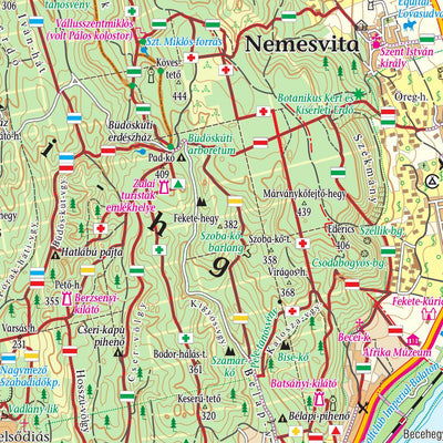 Balaton bicklis- és turistatérkép, Tourist & Biking Map, Preview 3