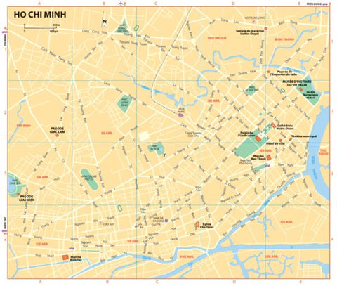 Vietnam Laos Cambodge / Vietnam Laos Cambodia Inset Ho Chi Minh Preview 1