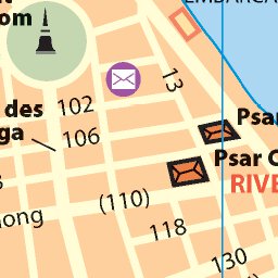 Vietnam Laos Cambodge / Vietnam Laos Cambodia Inset Phenom Penh Preview 3