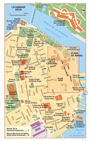 Cuba routière et touristique Inset La Habana 2 Preview 1