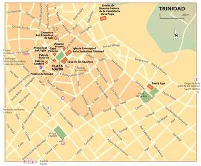 Cuba routière et touristique Inset Trinidad Preview 1