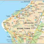 Tanzanie-Zanzibar / Tanzania-Zanzibar Inset Zanzibar City Preview 1