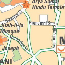 Tanzanie-Zanzibar / Tanzania-Zanzibar Inset Zanzibar City Preview 2