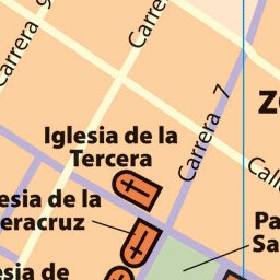 Colombie / Colombia Inset Bogota Preview 2