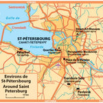 Russie Occidentale Inset St. Petersburg et Environs Preview 1
