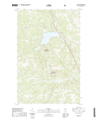 Ash Lake, MN (2022, 24000-Scale) Preview 1