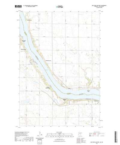 Big Stone Lake West, MN (2022, 24000-Scale) Preview 1