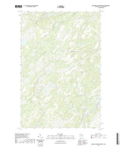 Boulder Lake Reservoir NE, MN (2022, 24000-Scale) Preview 1