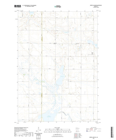 Heron Lake NW, MN (2022, 24000-Scale) Preview 1