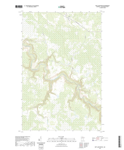 Nett Lake River SE, MN (2022, 24000-Scale) Preview 1