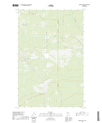 Norman Lake SW, MN (2022, 24000-Scale) Preview 1