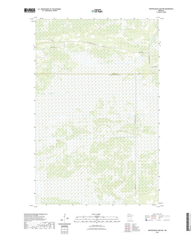 Winter Road Lake NW, MN (2022, 24000-Scale) Preview 1