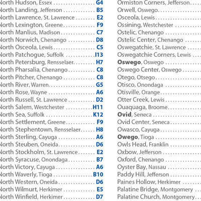 New England, Hudson Valley - Index Preview 3