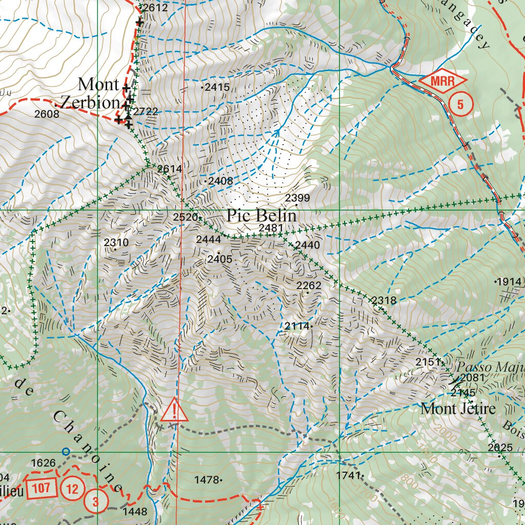 Monte Rosa Ovest - Val d'Ayas 1:25.000 Map by L'ESCURSIONISTA s.a.s ...