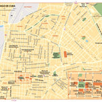 Cuba routière et touristique Inset Santiago Preview 1