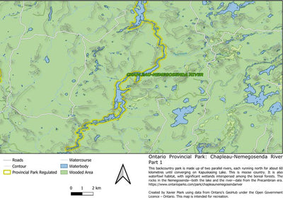 Ontario Nature Reserve: Chapleau-Nemegosenda River Part 1 Preview 1